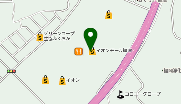 モーリーファンタジー 福津店の地図画像