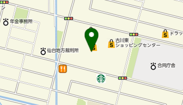 モーリーファンタジー 古川店の地図画像