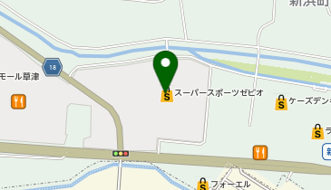 モーリーファンタジー 草津店の地図画像
