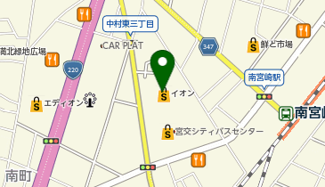 モーリーファンタジー 南宮崎店の地図画像