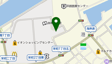 モーリーファンタジー 洲本店の地図画像