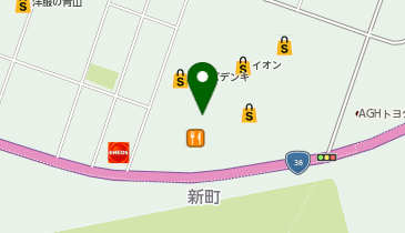 PALO 滝川店の地図画像
