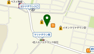 PRIZE SPOT PALO マリナタウン店の地図画像
