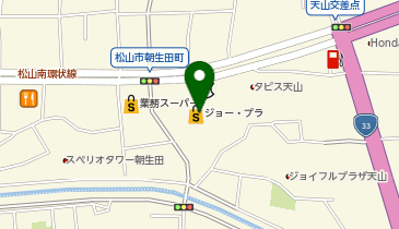 モーリーファンタジー 南松山店の地図画像