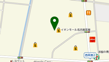モーリーファンタジー 名古屋茶屋店の地図画像