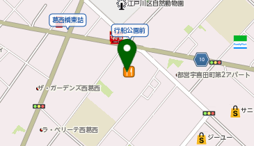 モーリーファンタジー 葛西店の地図画像