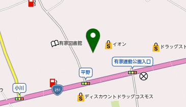 TOYS SPOT PALO 有家店の地図画像