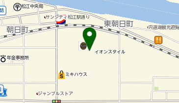 モーリーファンタジー 松江店の地図画像