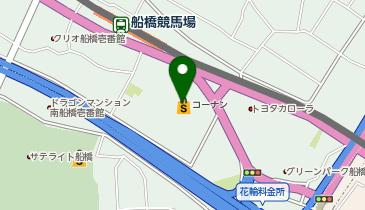 クレーン横丁 極 コーナン船橋花輪インター店の地図画像