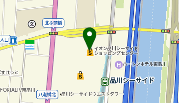 モーリーファンタジー 品川シーサイド店の地図画像