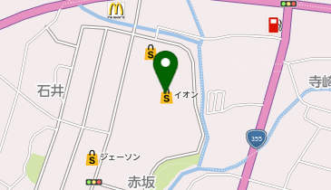 モーリーファンタジー 笠間店の地図画像