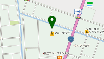 モーリーファンタジー 鯖江店の地図画像