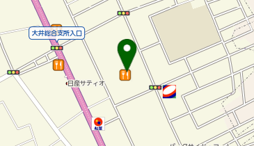 TOYS SPOT PALO 大井店の地図画像