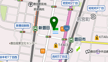 TOYS SPOT PALO t-FACE店の地図画像
