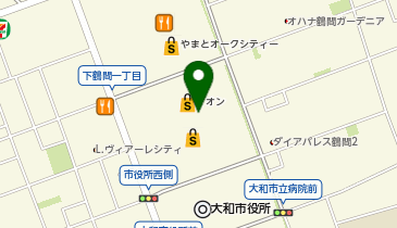 モーリーファンタジー 大和鶴間店の地図画像