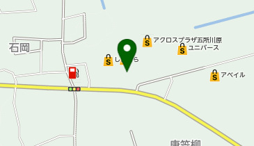 クレーン横丁 極 五所川原店の地図画像