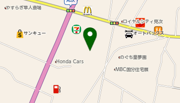 モーリーファンタジー 隼人国分店の地図画像