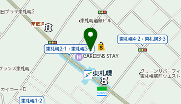 TOYS SPOT PALO 東札幌店の地図画像