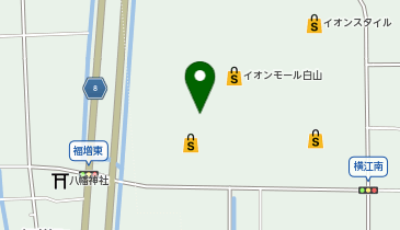 モーリーファンタジー 白山店の地図画像
