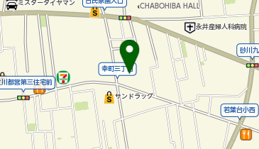 タカハシ 立川幸町店の地図画像