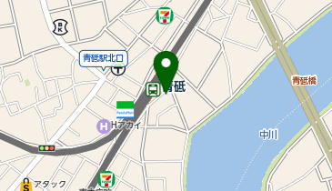 HAIR & MAKE EARTH 青戸店の地図画像