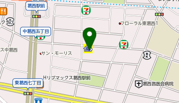 HAIR & MAKE EARTH 葛西店の地図画像