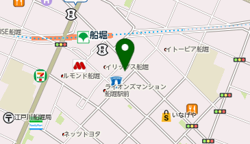 HAIR & MAKE EARTH 船堀店の地図画像