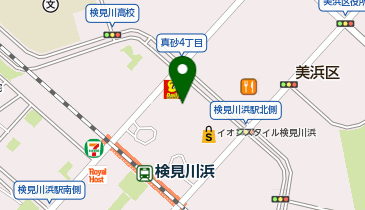 HAIR & MAKE EARTH 検見川浜店の地図画像