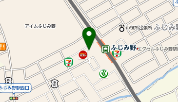 HAIR & MAKE EARTH coiffure beaute ふじみ野店の地図画像