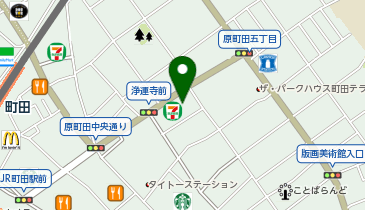 HAIR & MAKE EARTH 町田店の地図画像