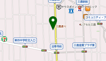 HAIR & MAKE EARTH/A 三鷹店の地図画像