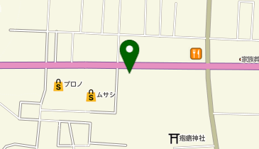 HAIR & MAKE EARTH 米沢店の地図画像