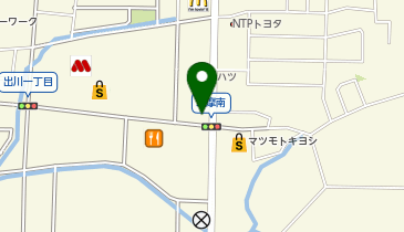 HAIR & MAKE EARTH coiffure beaute 松本庄内店の地図画像