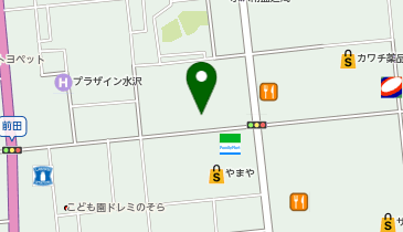 HAIR & MAKE EARTH 水沢店の地図画像