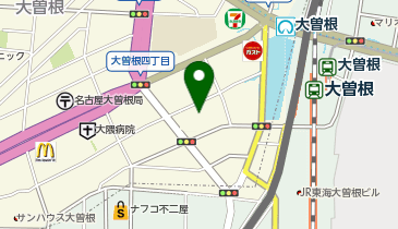 HAIR & MAKE EARTH 大曽根店の地図画像