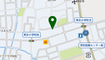 HAIR & MAKE EARTH 甲府昭和店の地図画像