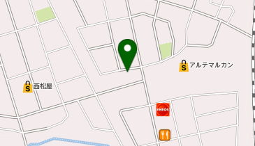 HAIR & MAKE EARTH 花巻店の地図画像