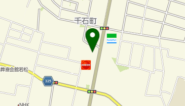 HAIR & MAKE EARTH 会津若松店の地図画像