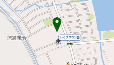 HAIR & MAKE EARTH EARTH/A 越谷レイクタウン店の地図画像