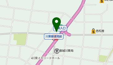 HAIR & MAKE EARTH 都城川東店の地図画像