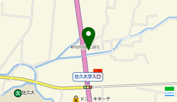 HAIR & MAKE EARTH coiffure beaute 佐久平店の地図画像