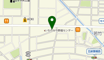 HAIR & MAKE EARTH 一宮店の地図画像