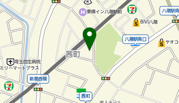 HAIR & MAKE EARTH 八潮店の地図画像