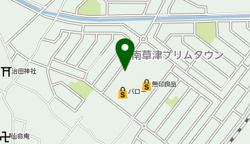 HAIR & MAKE EARTH 南草津店の地図画像