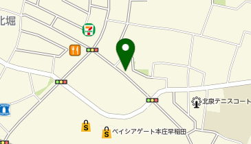 HAIR & MAKE EARTH  本庄早稲田店の地図画像
