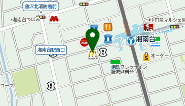 HAIR & MAKE EARTH 湘南台店の地図画像