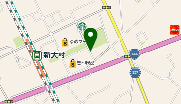 HAIR & MAKE EARTH 長崎大村店の地図画像
