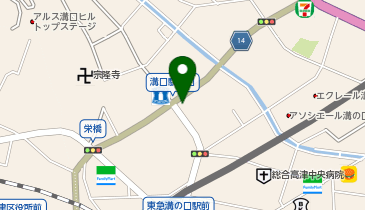 HAIR & MAKE EARTH 溝の口店の地図画像