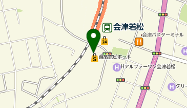 九州屋 ピボット会津若松店の地図画像