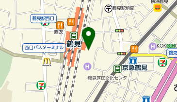 九州屋 シァル鶴見店の地図画像